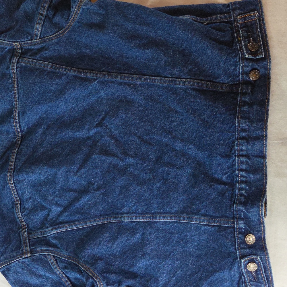 Levi Classic Vintage Blue Denim Jacket 46 L Womens Large - Picture 6 of 9